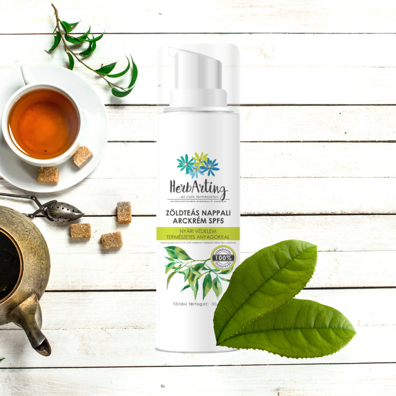 HerbArting Zöld Teás nappali arckrém 30 ml